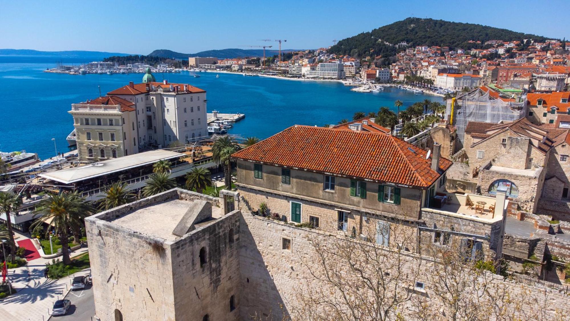 Diocletian Tower - Bella Vista & Palazzo Split Luaran gambar